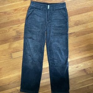 Pilcro “The Wanderer” Brownish Gray Corduroy Pants - Size 27